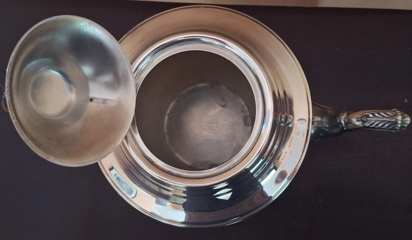Vintage Silver Plated Teapot with Creamer and Sugar Set England - photo 5