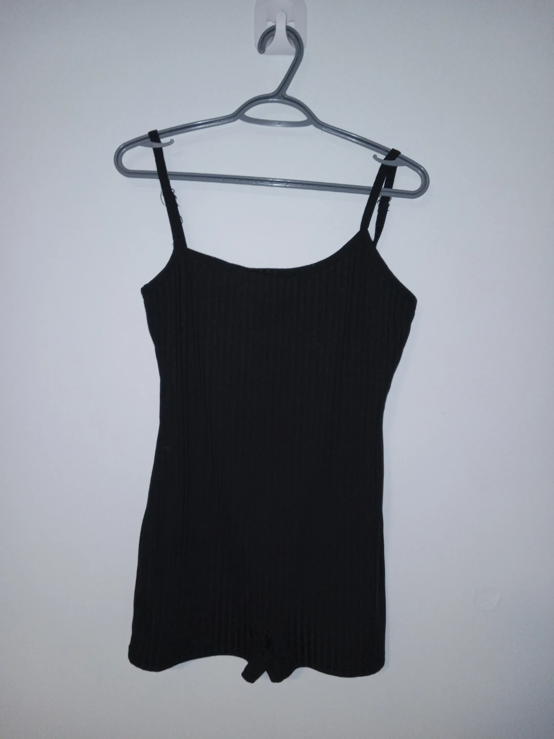 SHEIN Ribbed Romper ( 2 pieces ) L