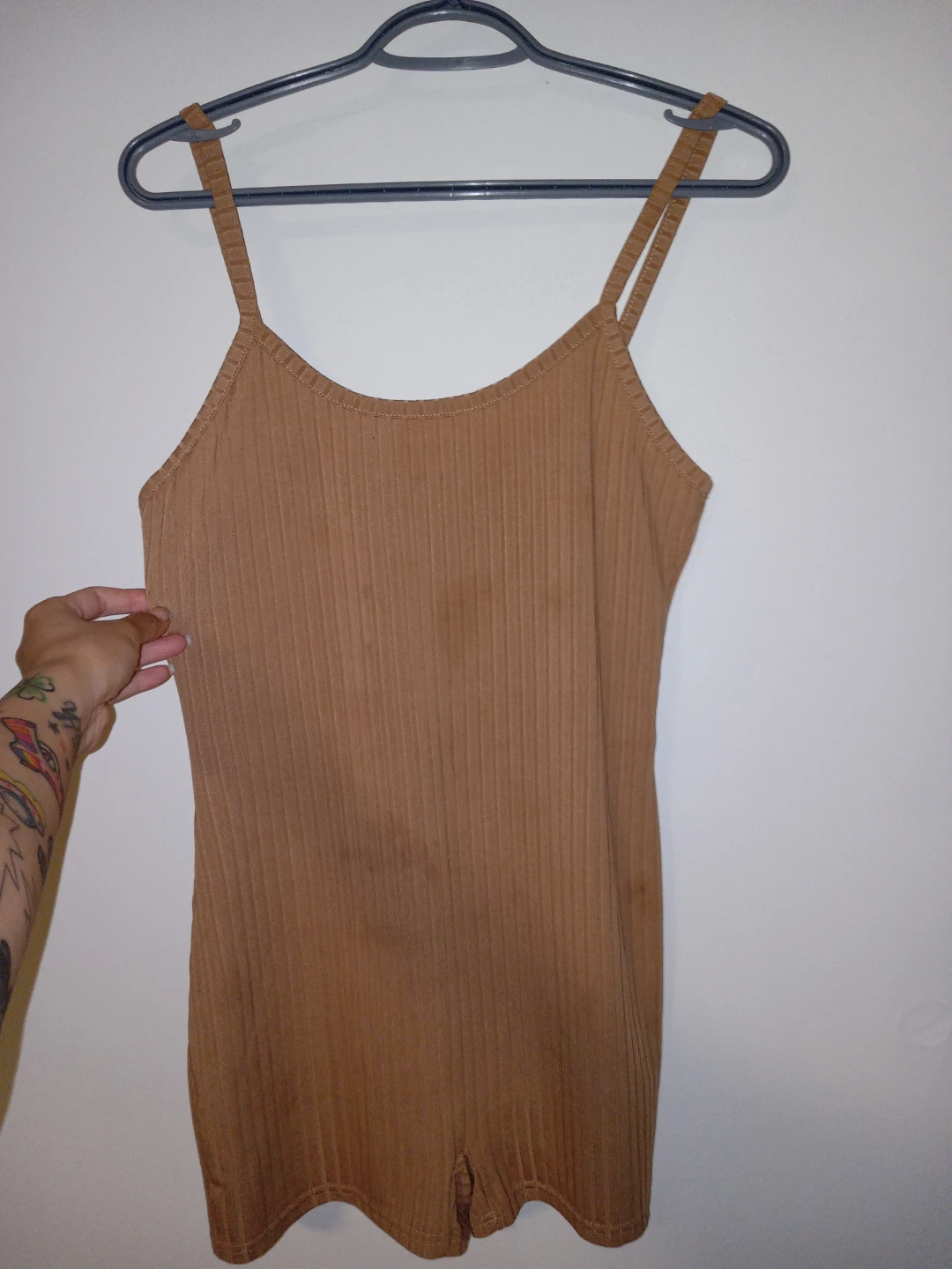 SHEIN Ribbed Romper ( 2 pieces ) L - photo 4