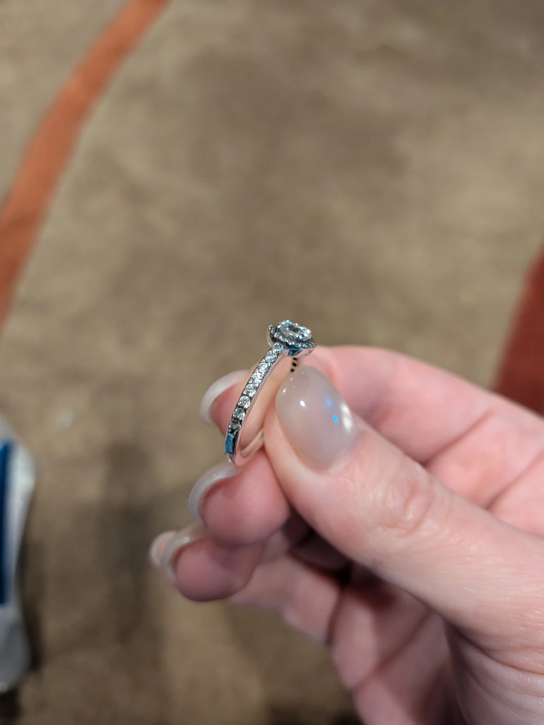 Pandora Sparkling Halo Ring - photo 3