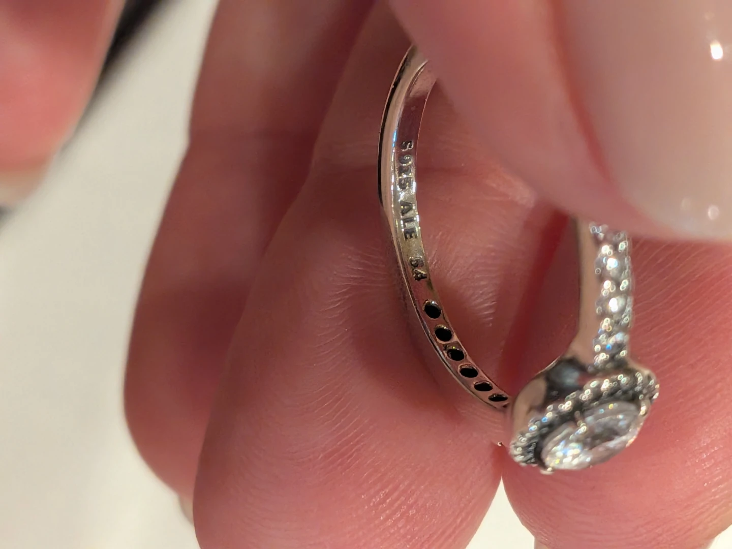 Pandora Sparkling Halo Ring - photo 5