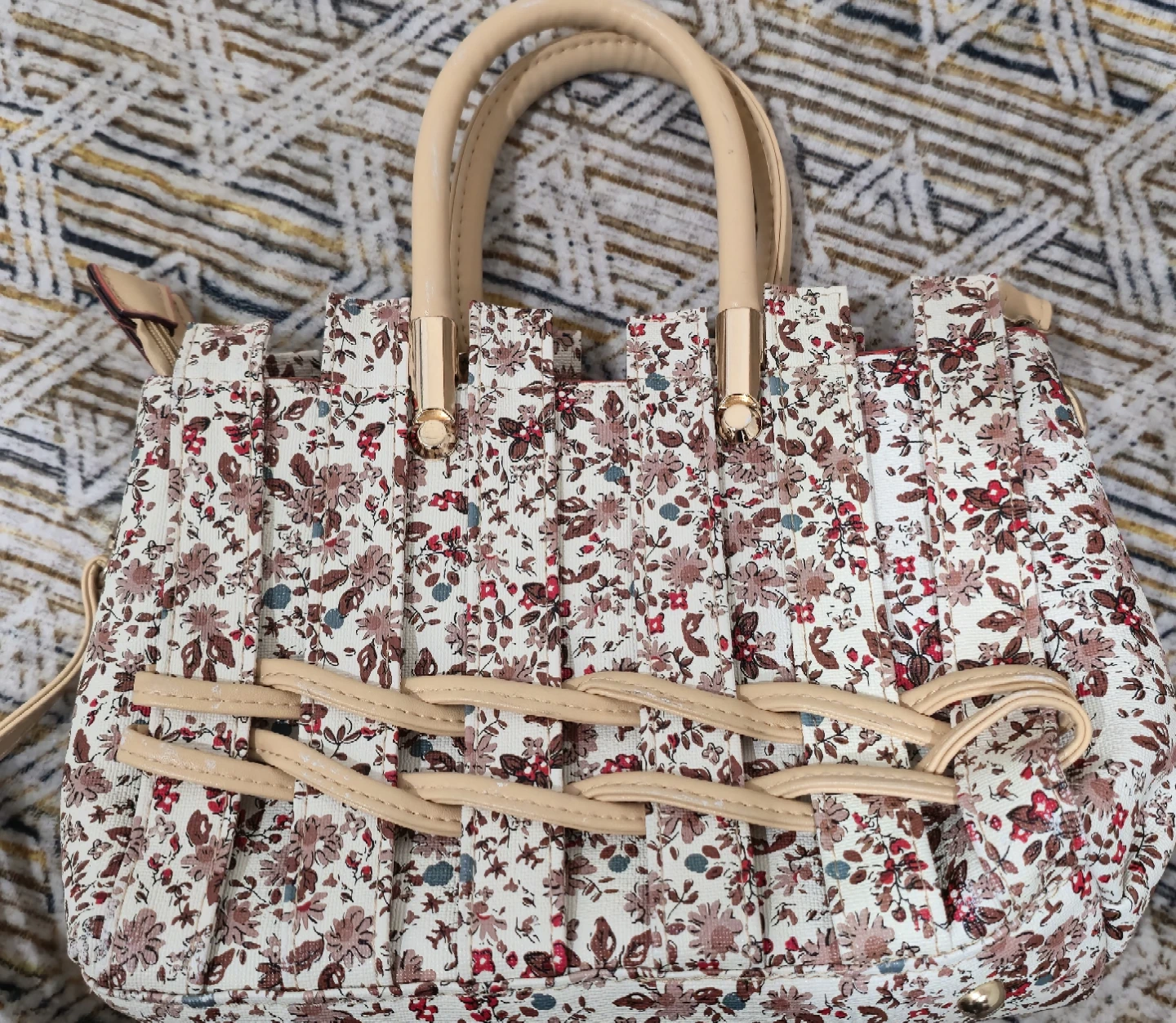 Floral Print Handbag