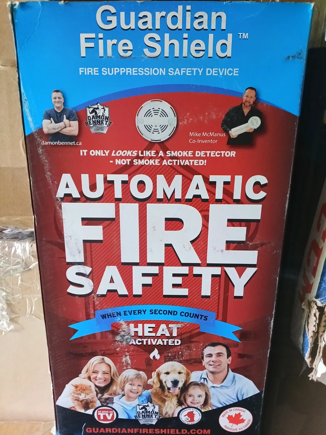 Guardian Fire Shield Automatic Fire Suppression Device