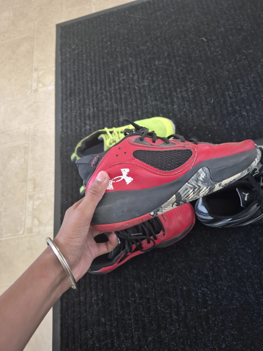3 pair of shoes one is soccer 2nd is bassketball 3rd is running - photo 5