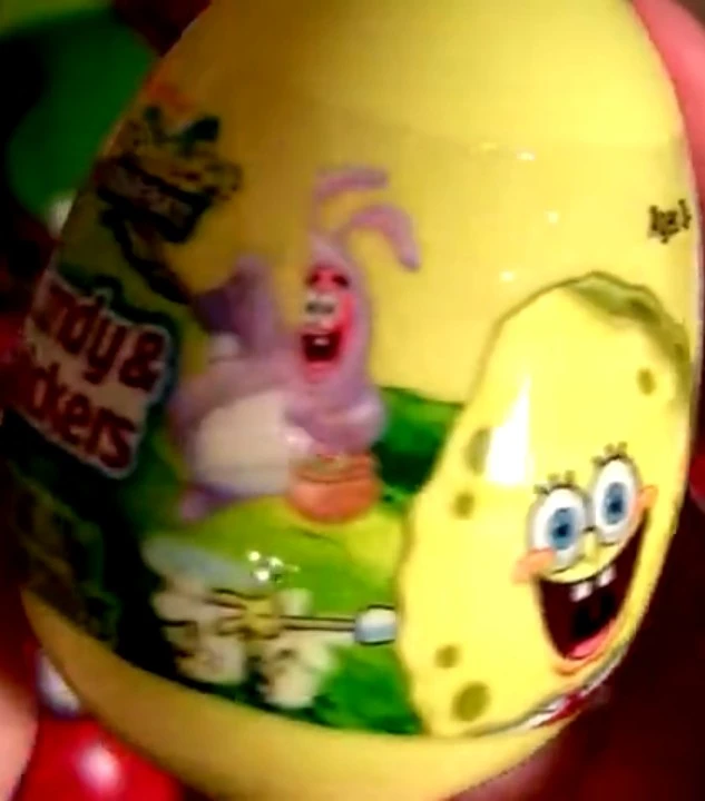 SpongeBob Candy & Stickers Egg