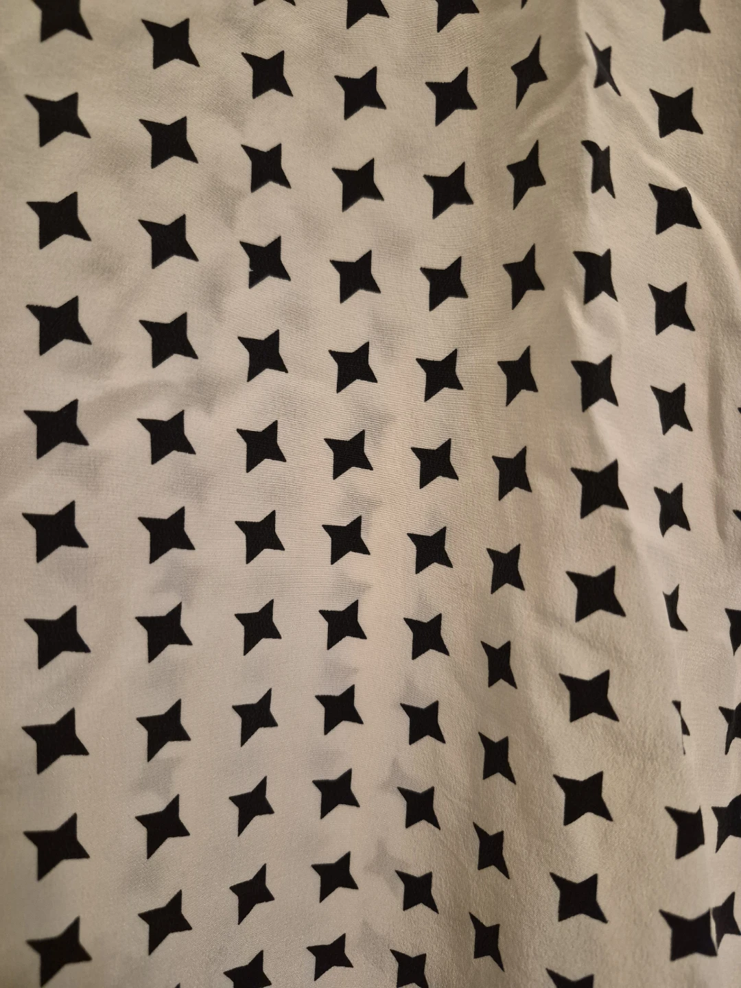 Alfred Sung 100% Silk Star Print Blouse - photo 4