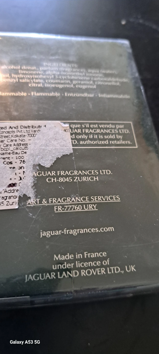 Jaguar For Men Eau de Toilette Vaporisateur Natural Spray 100ml - photo 2
