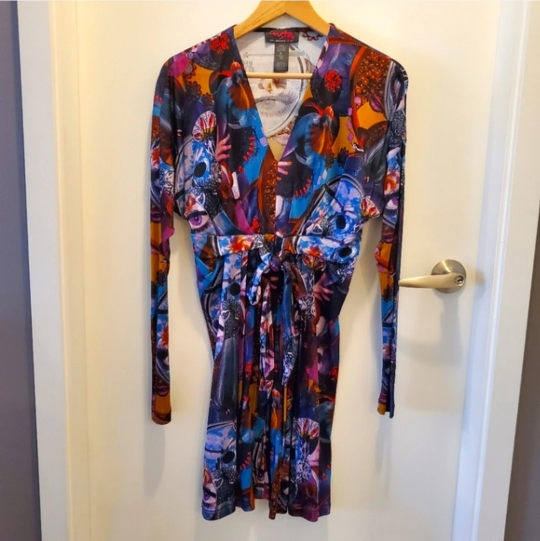 Custo Barcelona Long Sleeve Dress