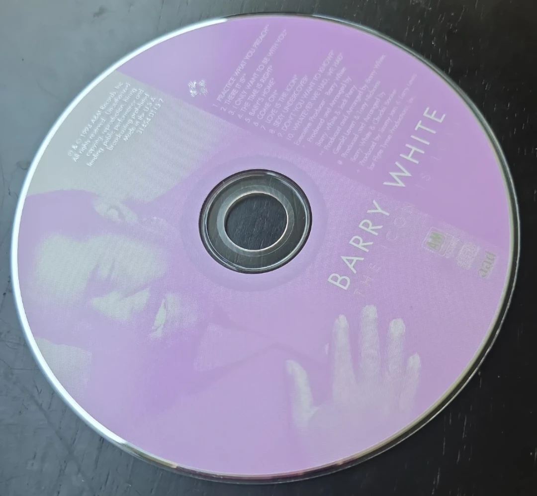 Barry White The Icon CD - photo 2