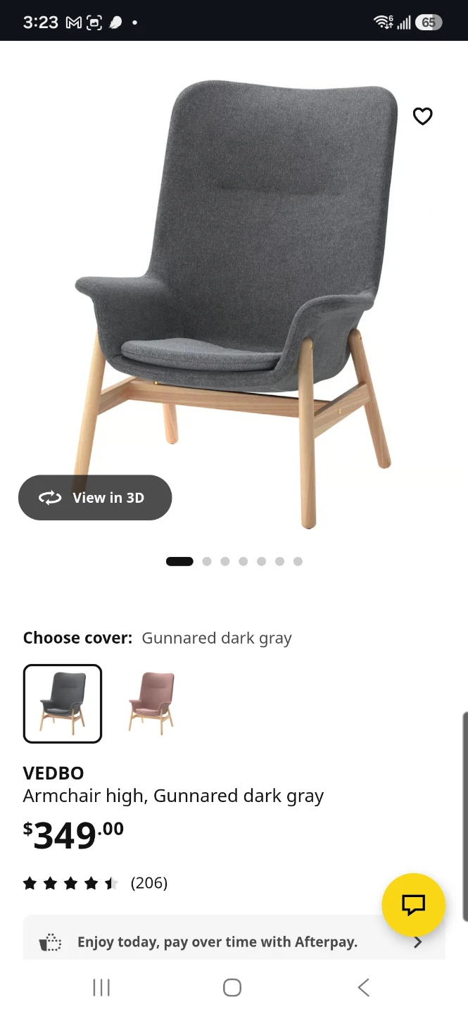 Vedbo armchair ikea