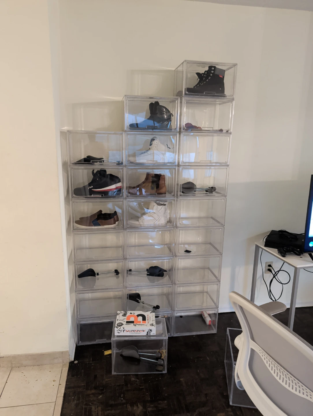 Clear Shoe Storage Boxes (Set of 30)
