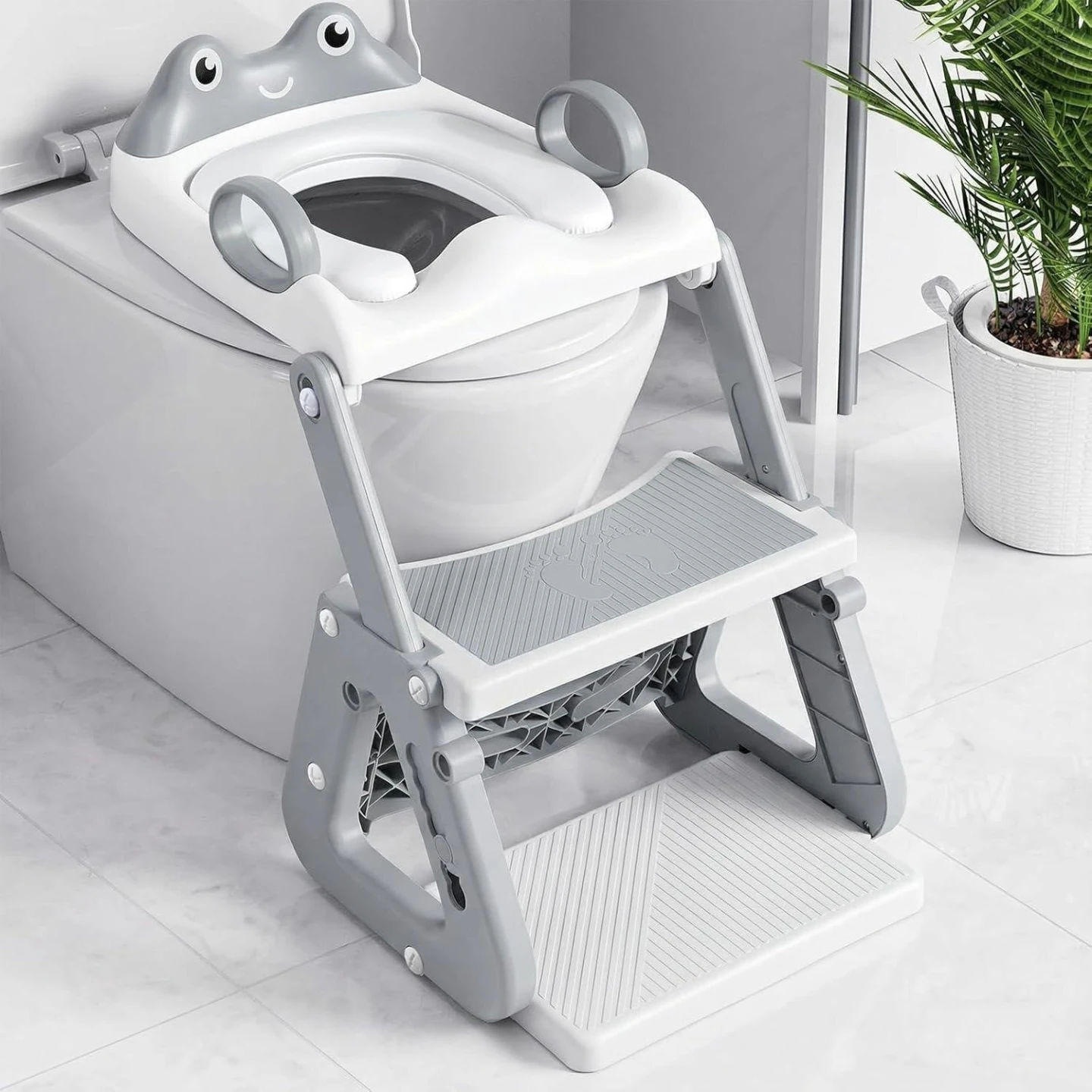 Kids Toilet Training Potty Seat with Ladder - photo 4
