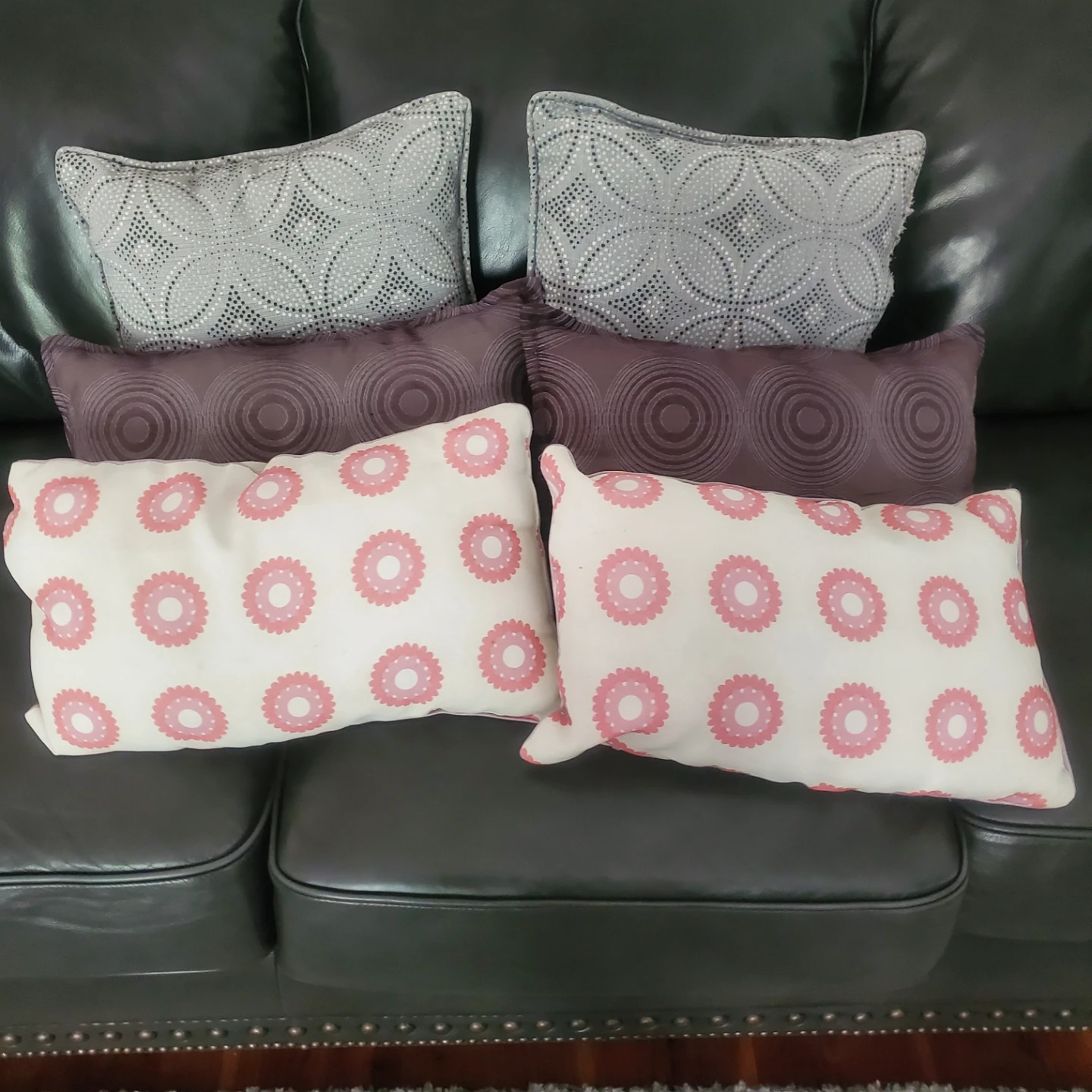 Set of 6 Decorative Throw Pillows - photo 3