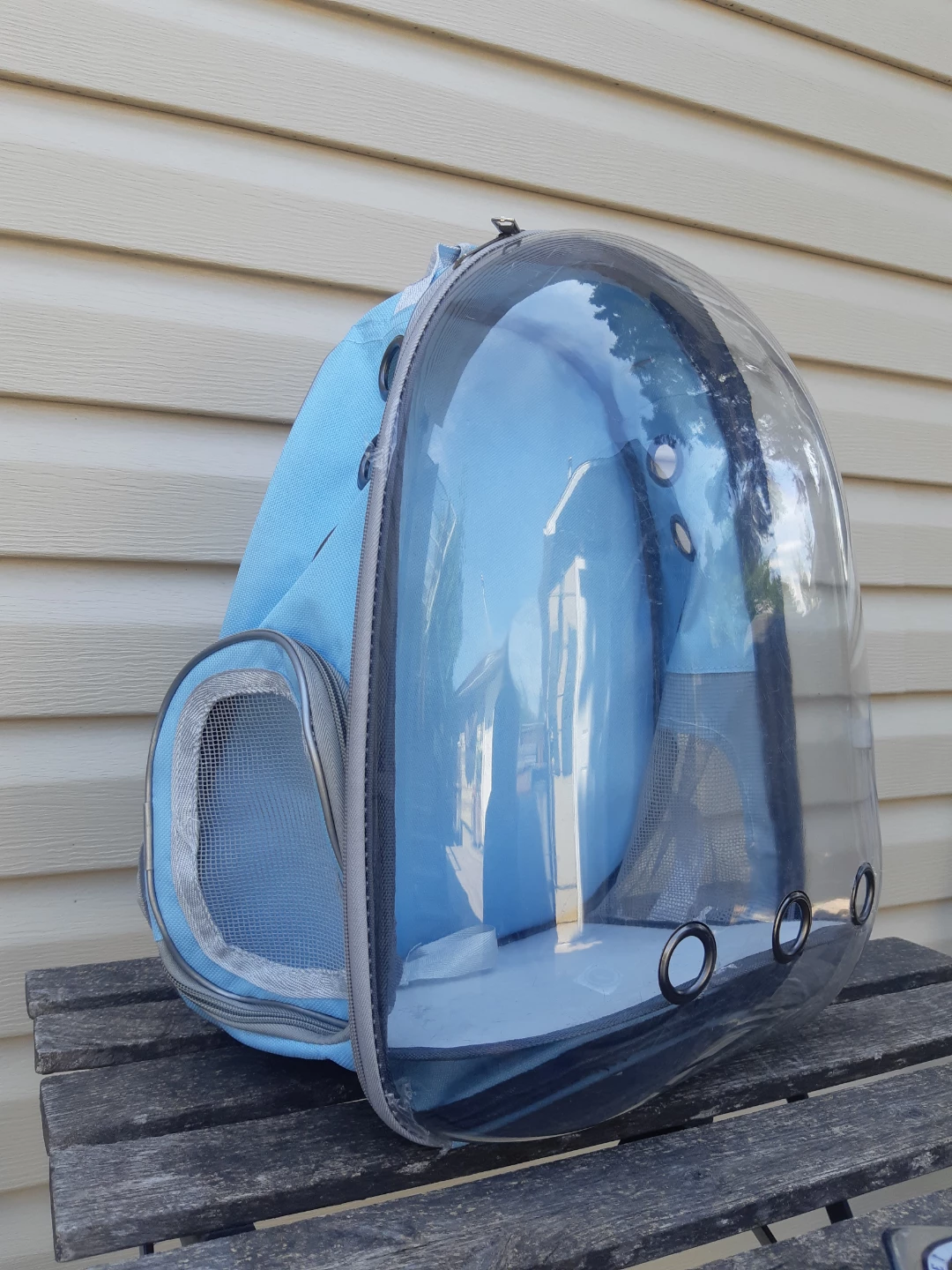 Modern Transparent bubble capsule cat carrier backpack