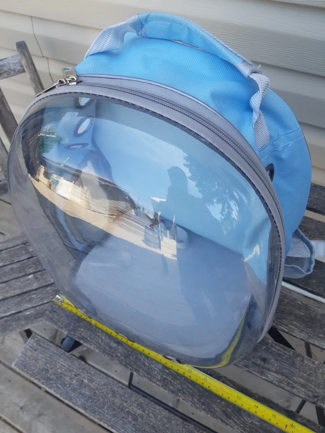 Modern Transparent bubble capsule cat carrier backpack - photo 5