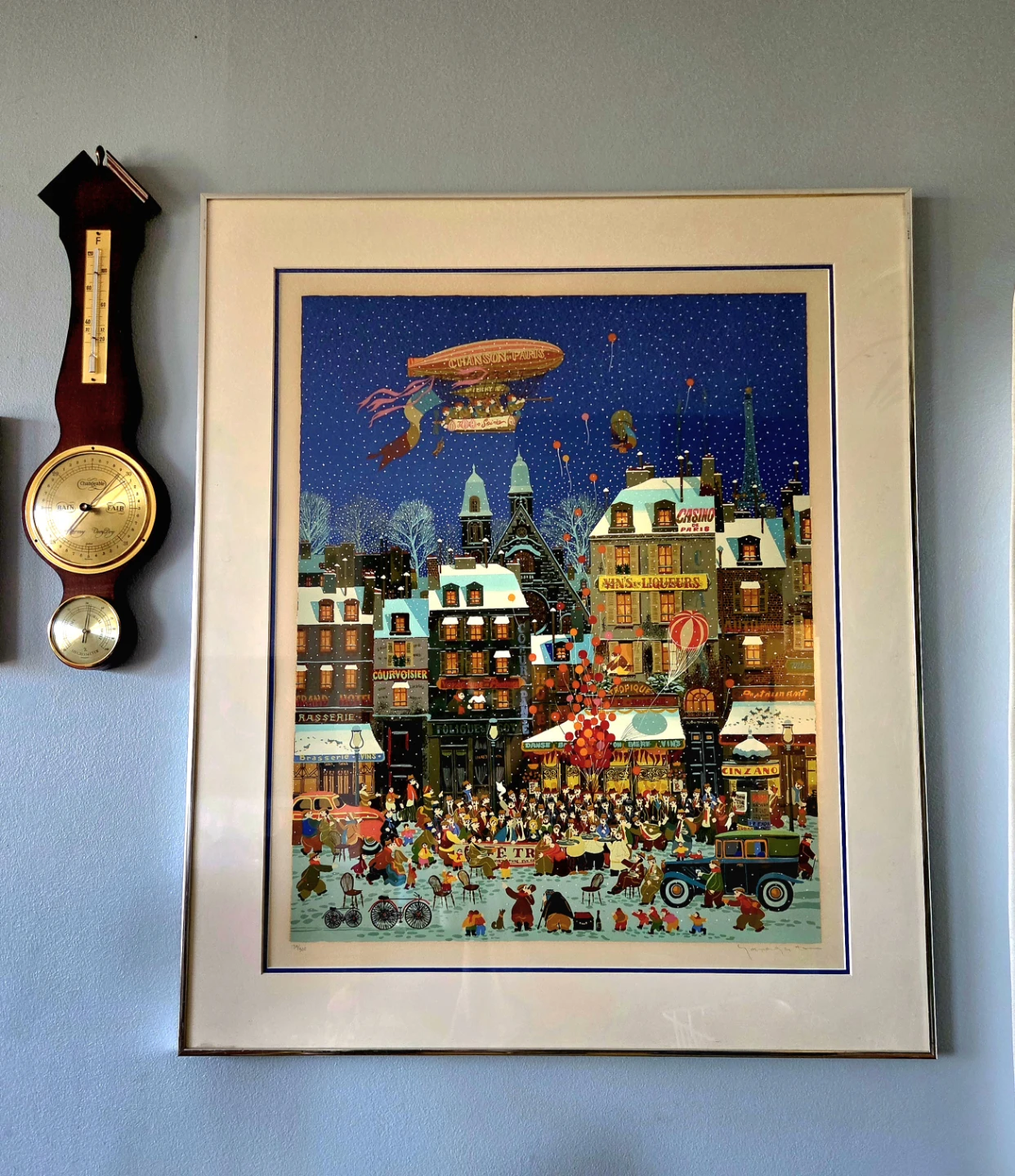 Vintage (1979) Hiro Yamagata Signed & Numbered Silkscreen Print - photo 2