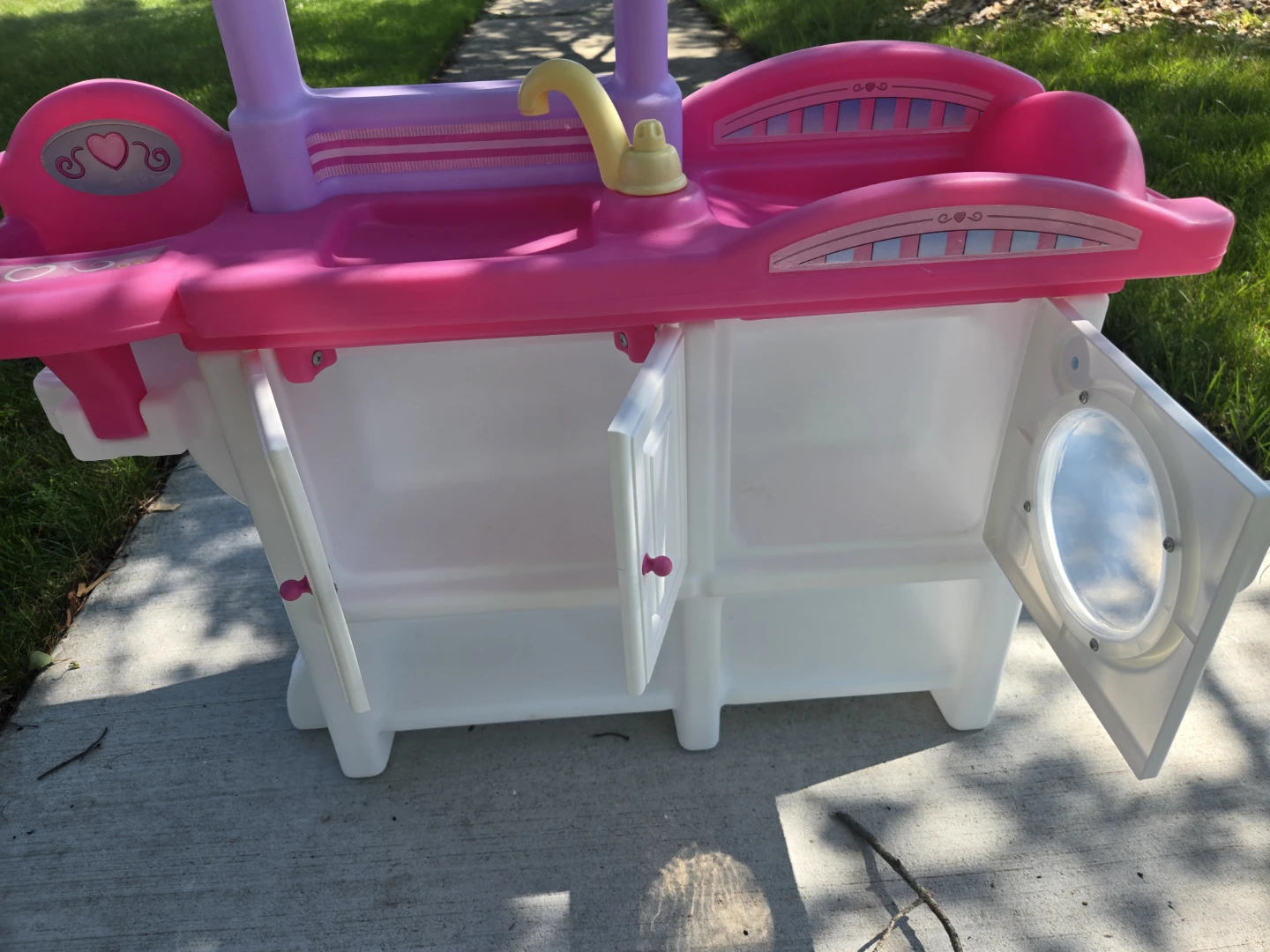 Step2 Pink and White Play Kitchen Playset - photo 2