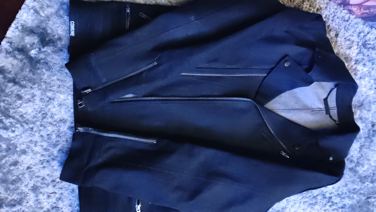 Commune Black Denim Jacket - photo 3