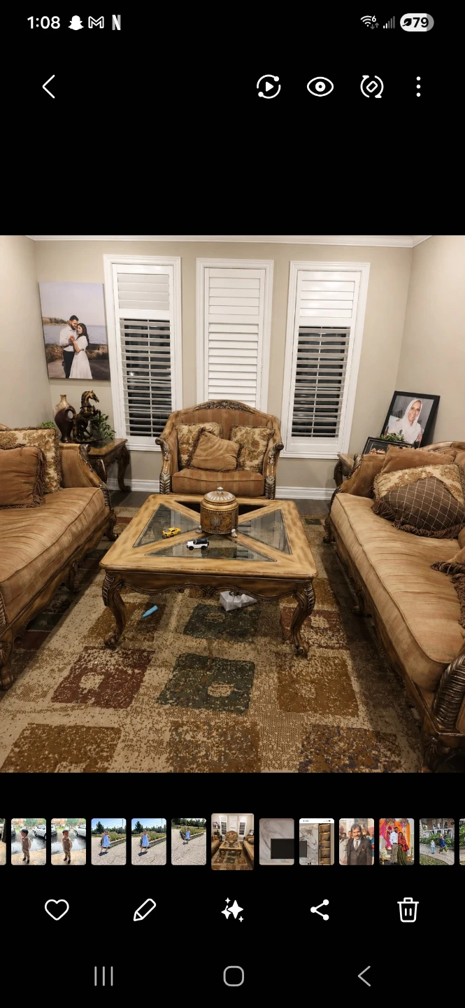 Antique Style Living Room Set