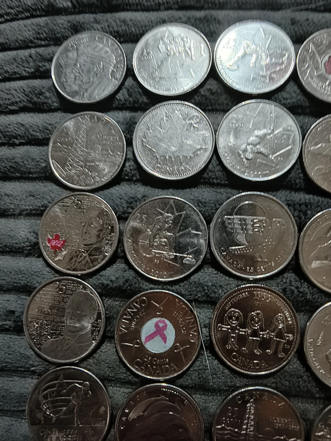 Collection of Canadian Quarters - photo 2