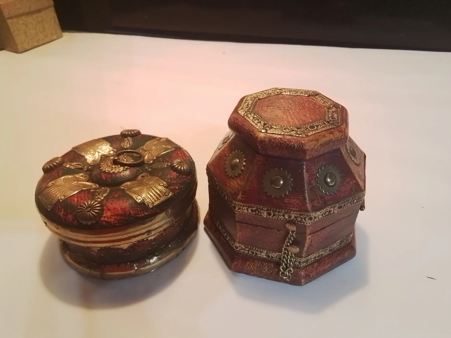 Decorative Wooden Trinket Box