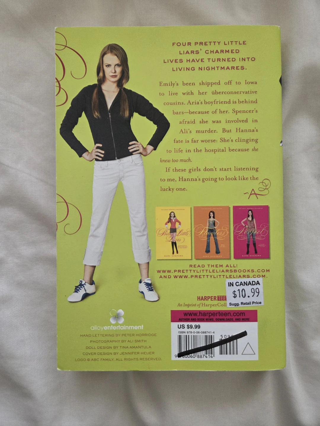 Unbelievable, A pretty little liars novel - Sara Shepard - photo 2