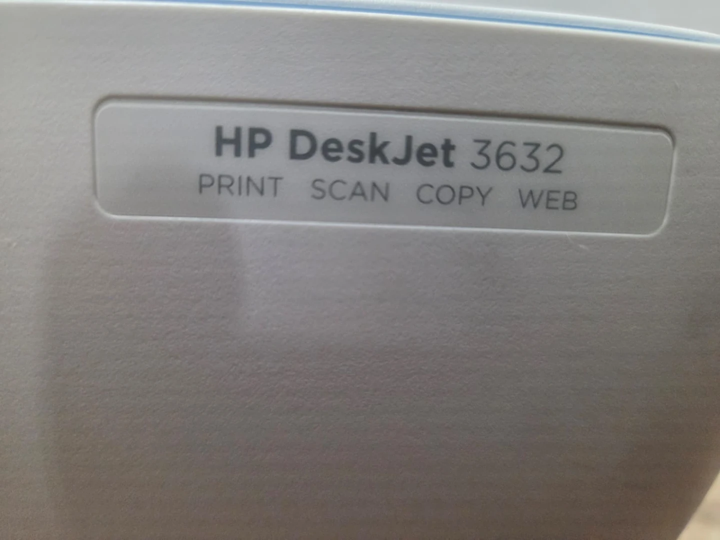 HP DeskJet 3632 All-in-One Printer - photo 3