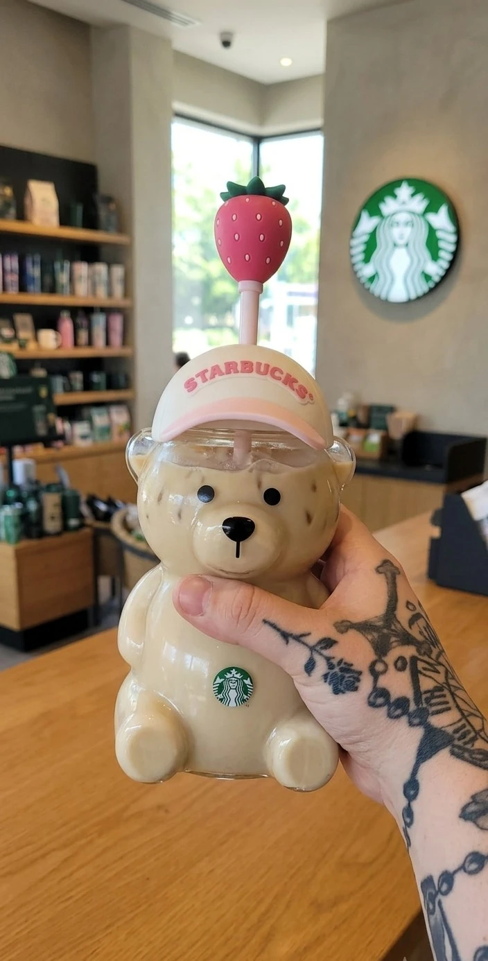 Starbucks pink bearista cup 2026 (authentic) - photo 3