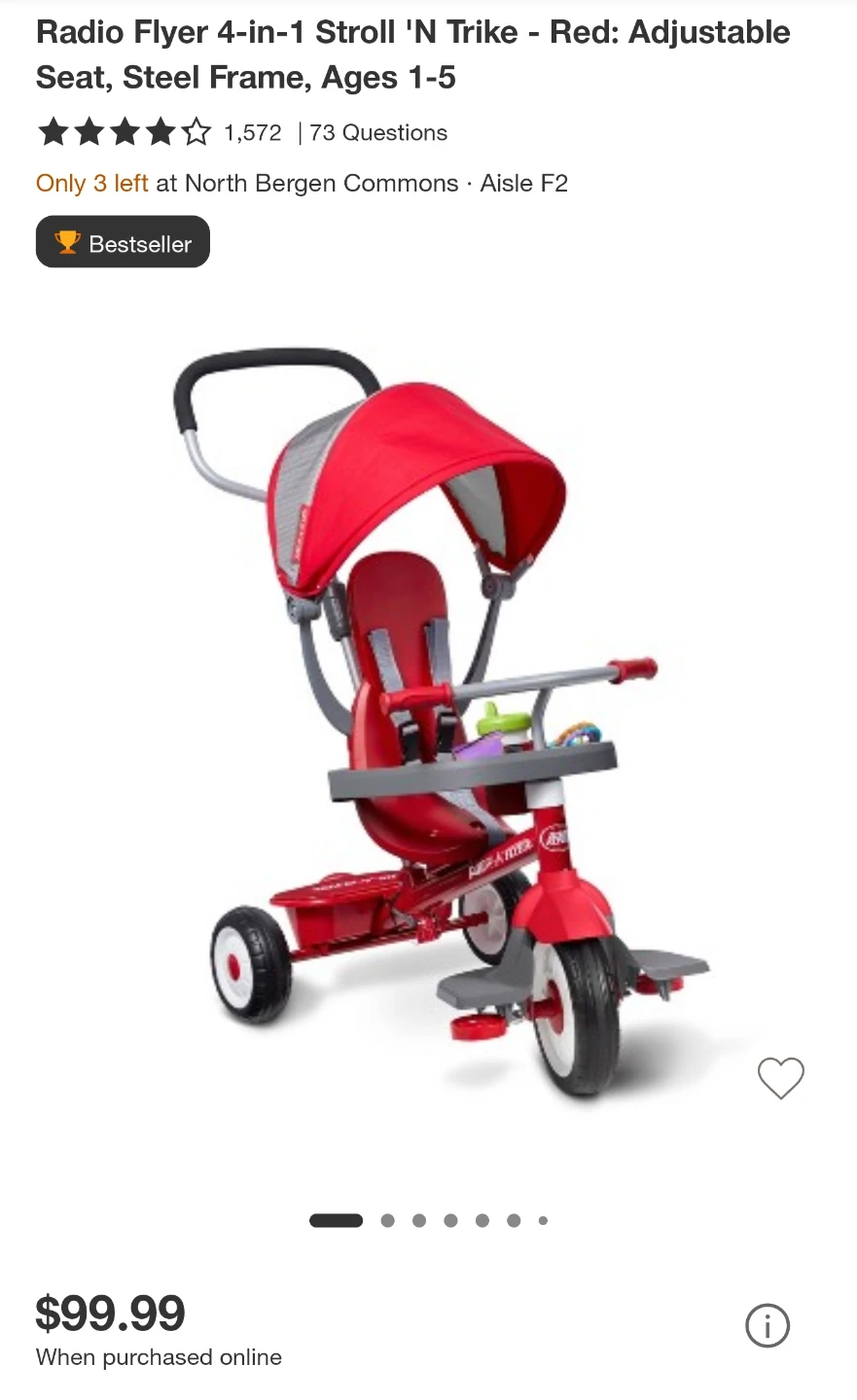 Radio Flyer Trike - Red