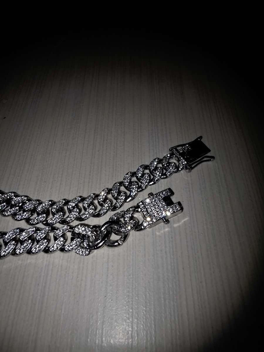 Iced Out Cuban Link Chain Necklace