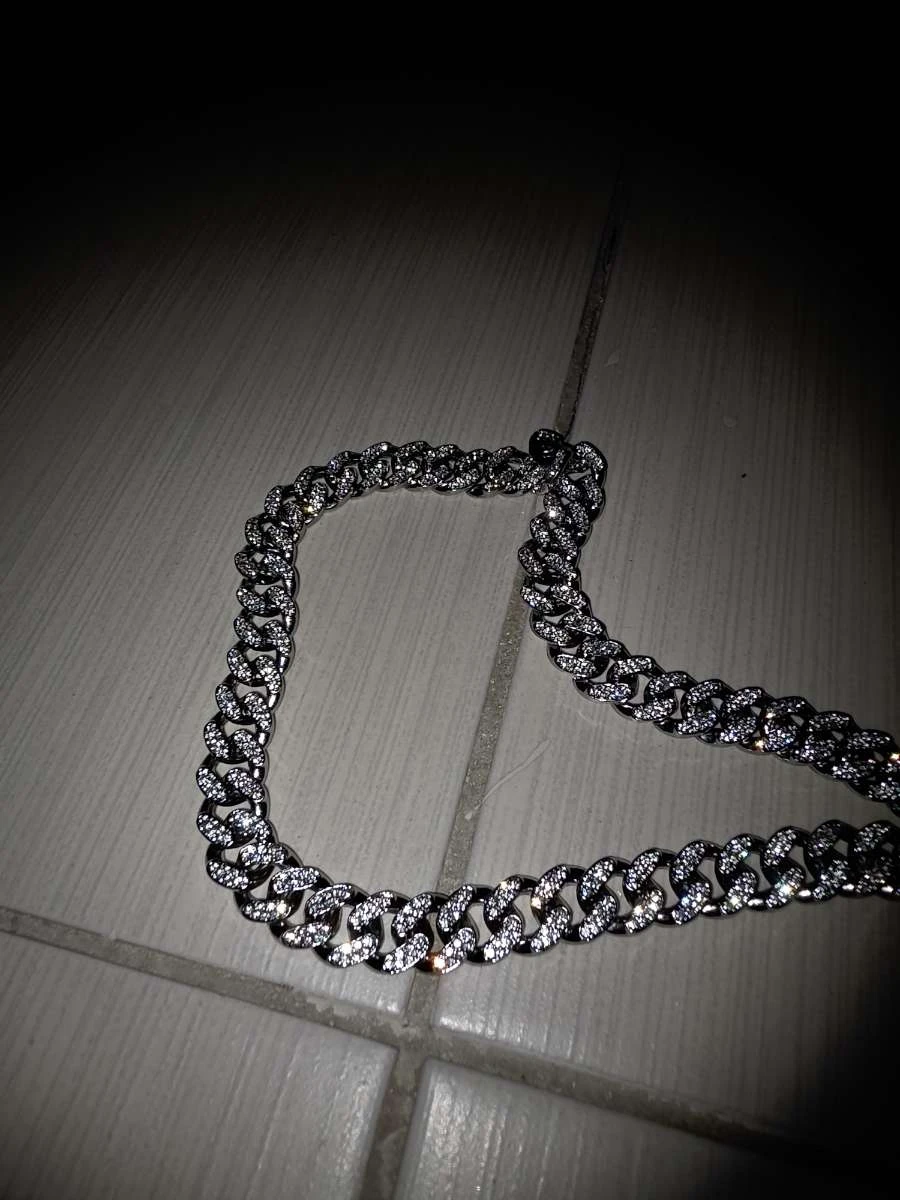 Iced Out Cuban Link Chain Necklace - photo 4