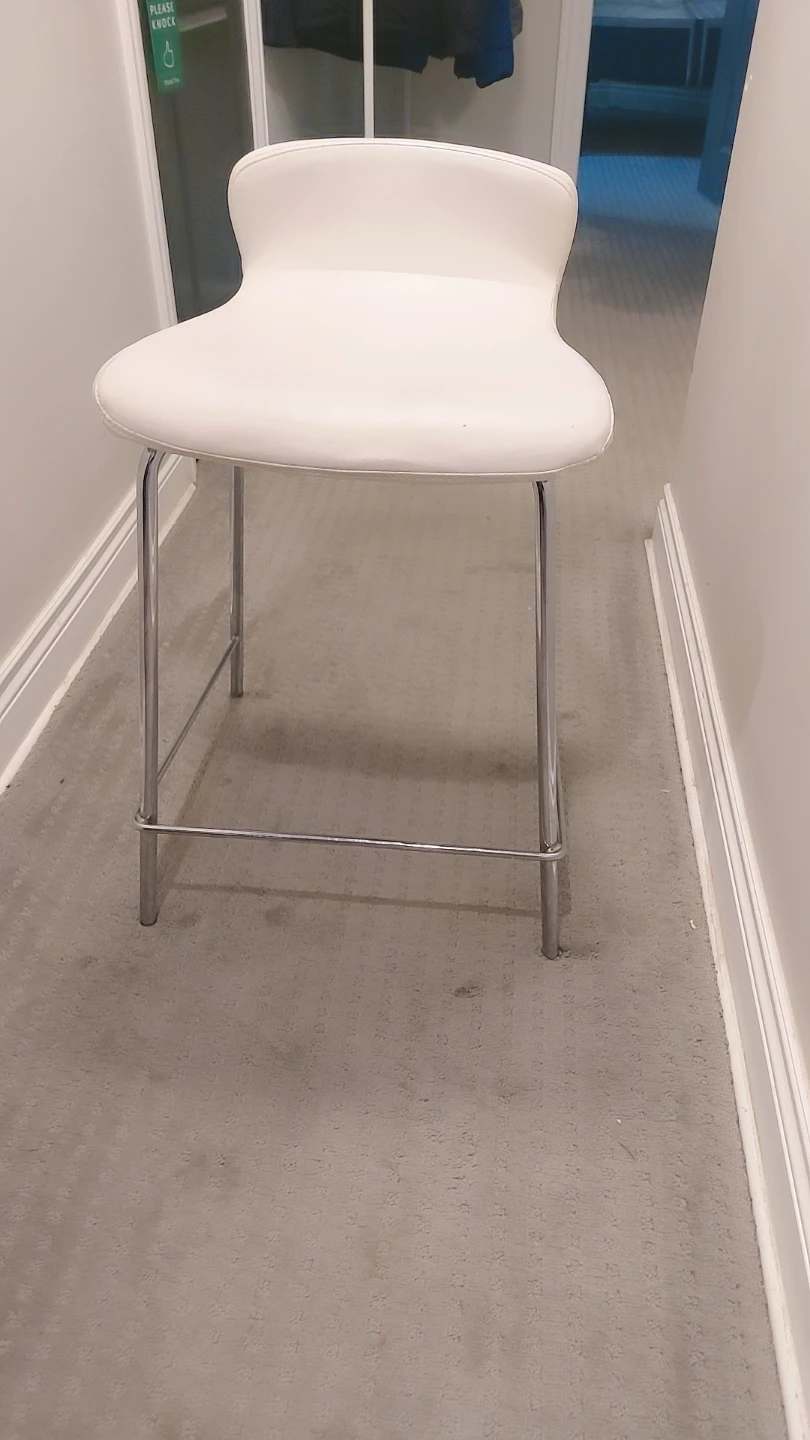 White Counter Stool - photo 2