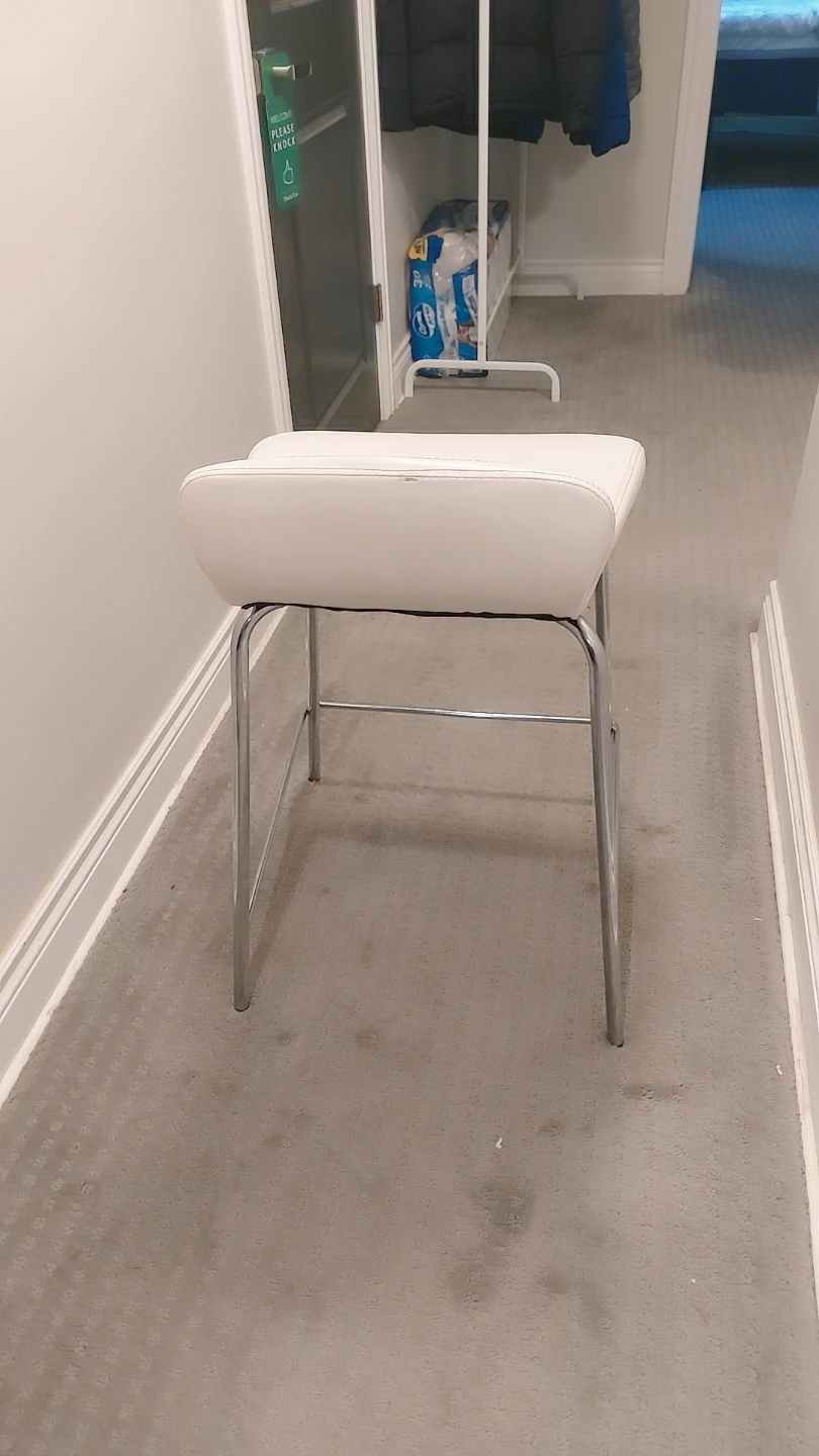 White Counter Stool - photo 3