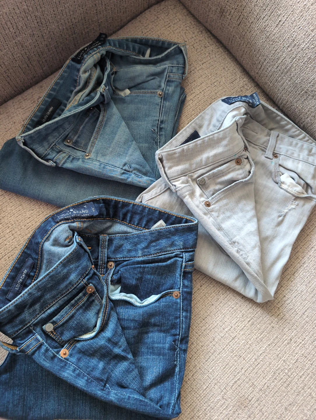 Lucky Brand Jeans - 3 Pairs - photo 2