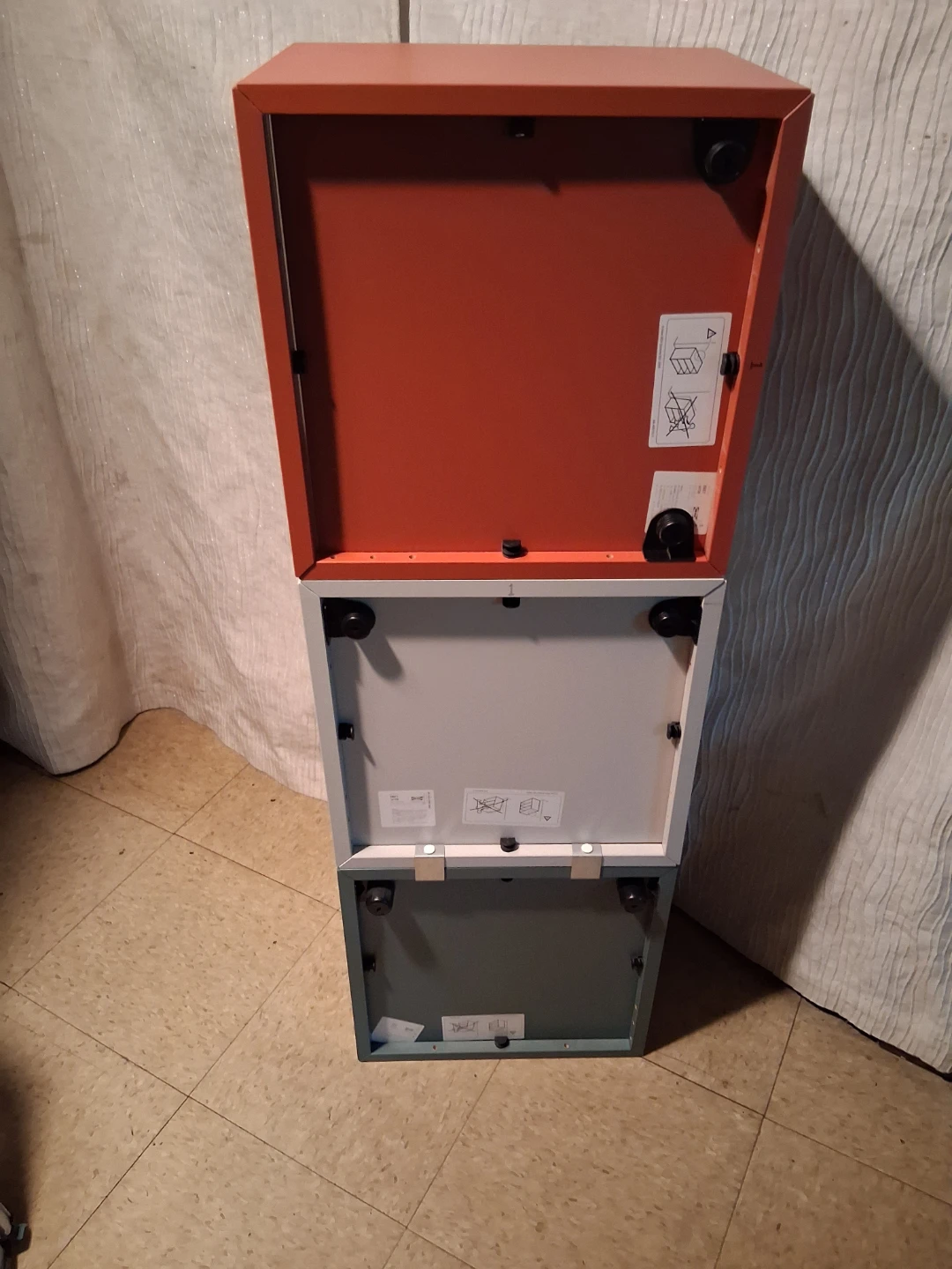 Stackable Cube Storage Shelf Unit - photo 2