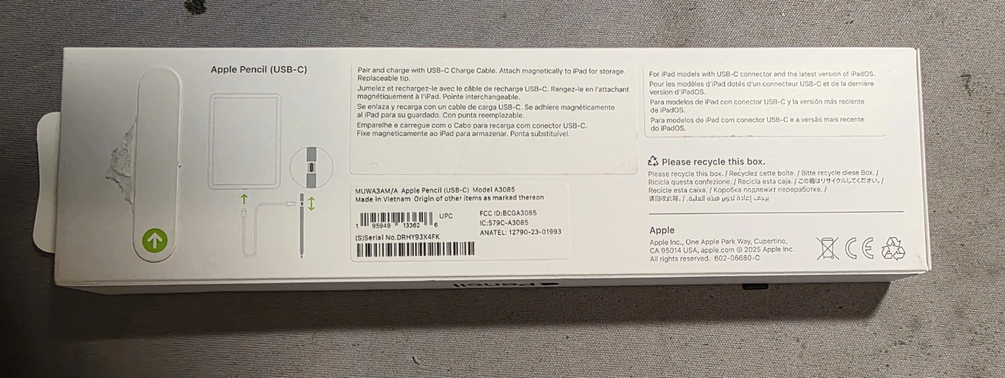 Apple Pencil (USB-C) - photo 3