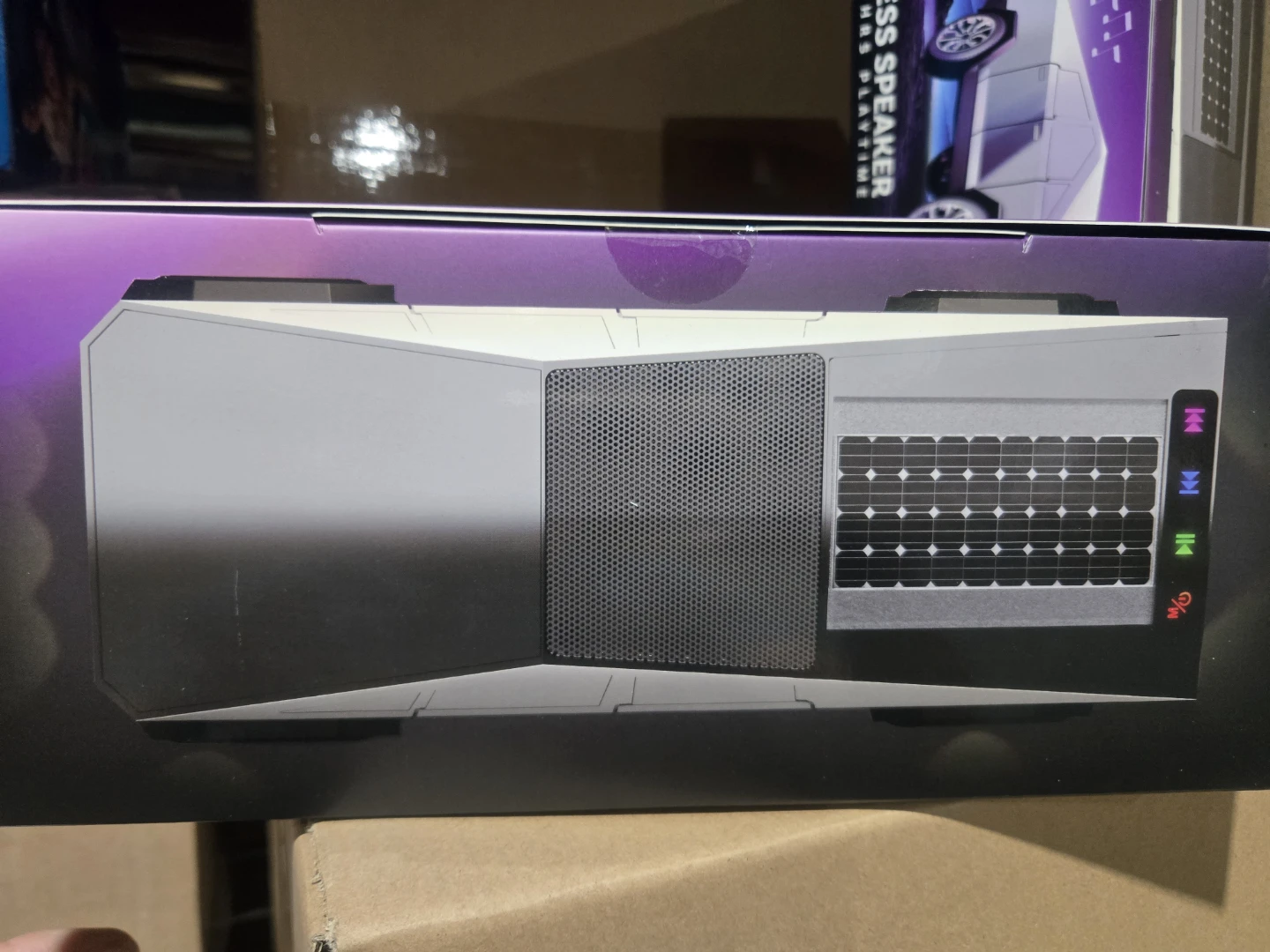 COBY Wireless Speaker with Solar Power - photo 2
