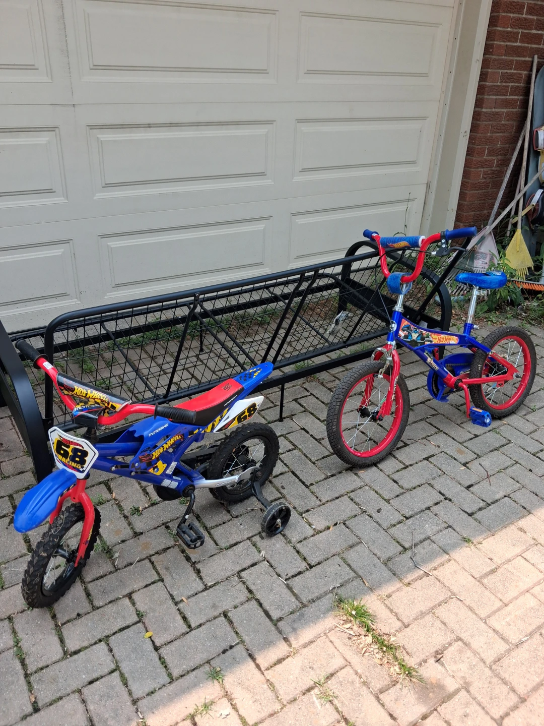 2 sizes of Hot Wheels Kids Bicycle