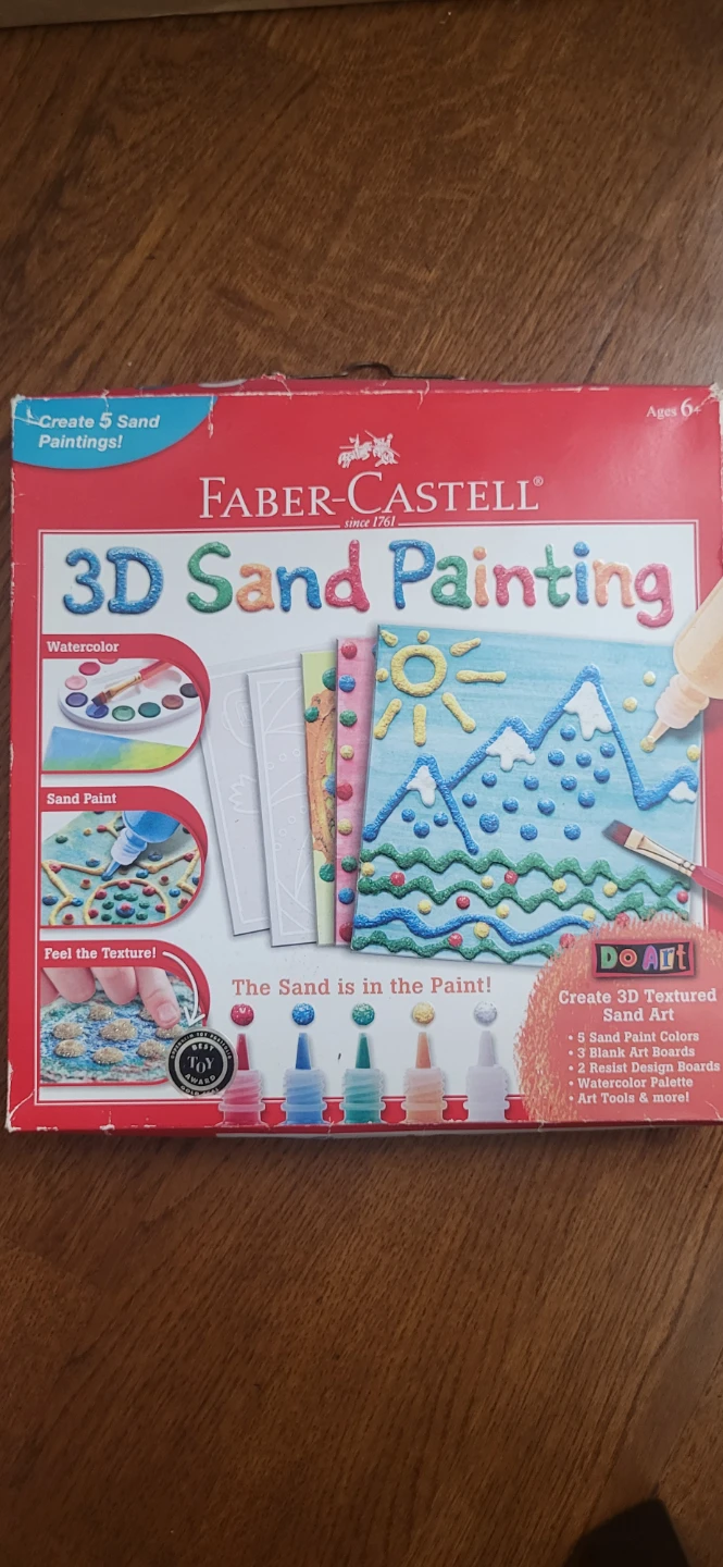 Faber-Castell 3D Sand Painting Art Kit