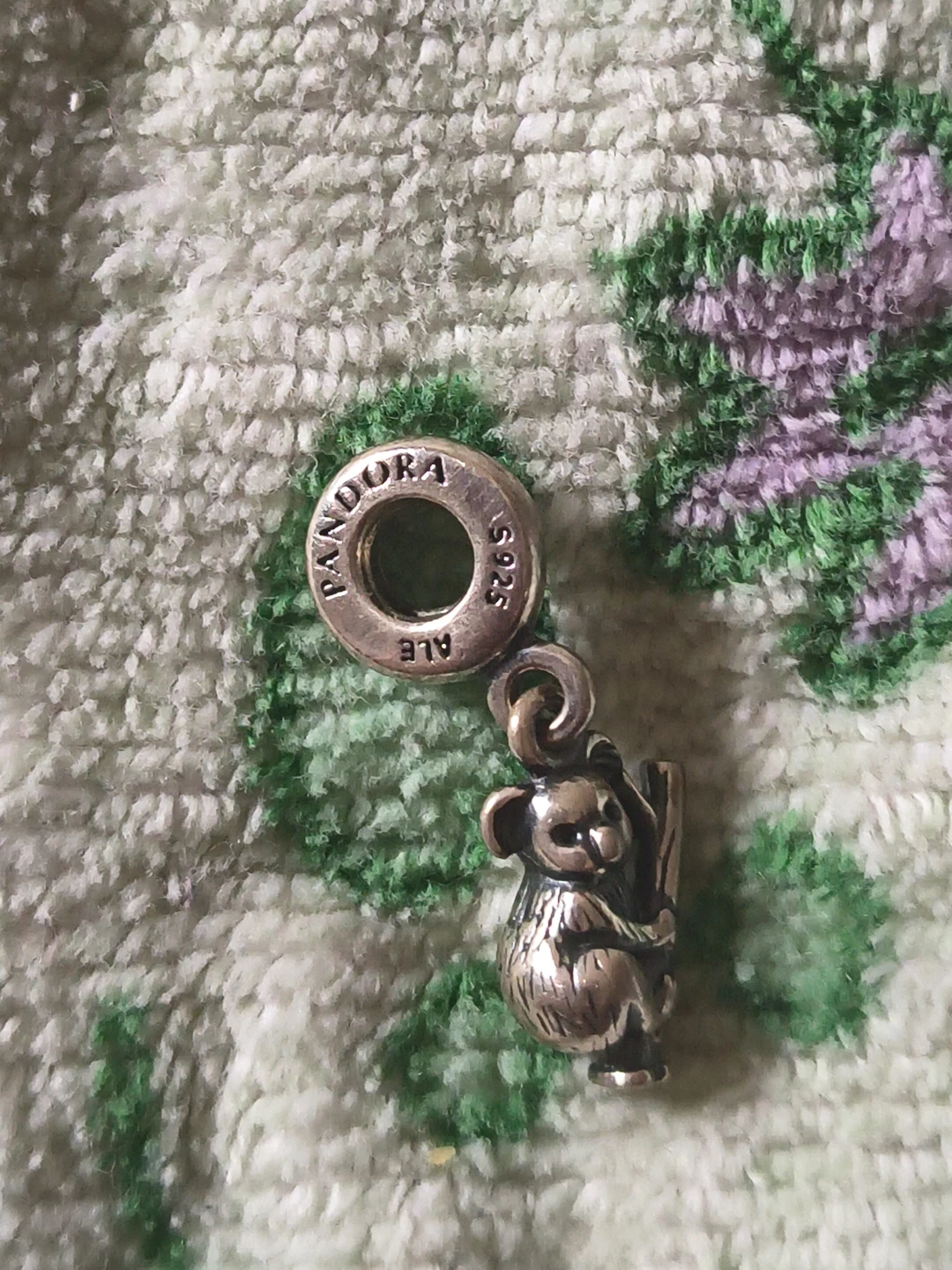 Pandora Sterling Silver Koala Charm