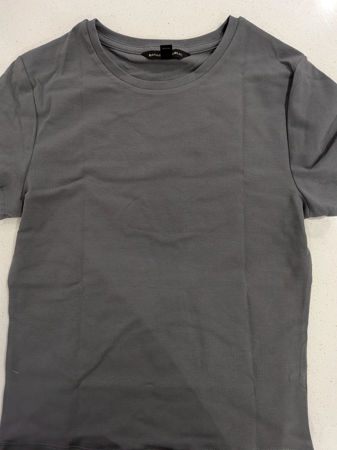 Banana Republic Blue & Grey T-Shirts - Size S
