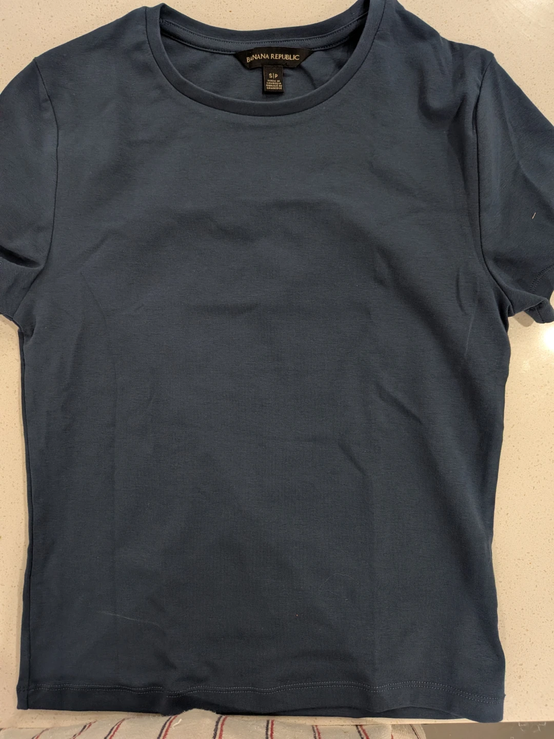 Banana Republic Blue & Grey T-Shirts - Size S - photo 2