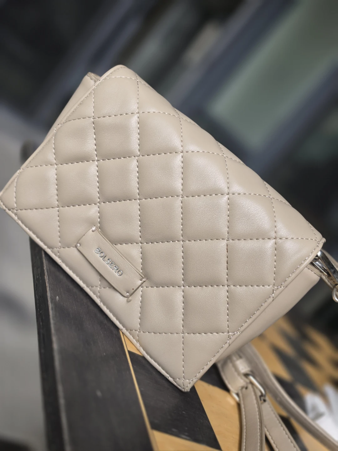 Quilted Chain Shoulder Bag