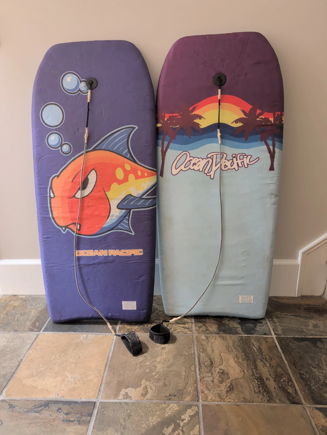 Pair of Ocean Pacific Bodyboards .