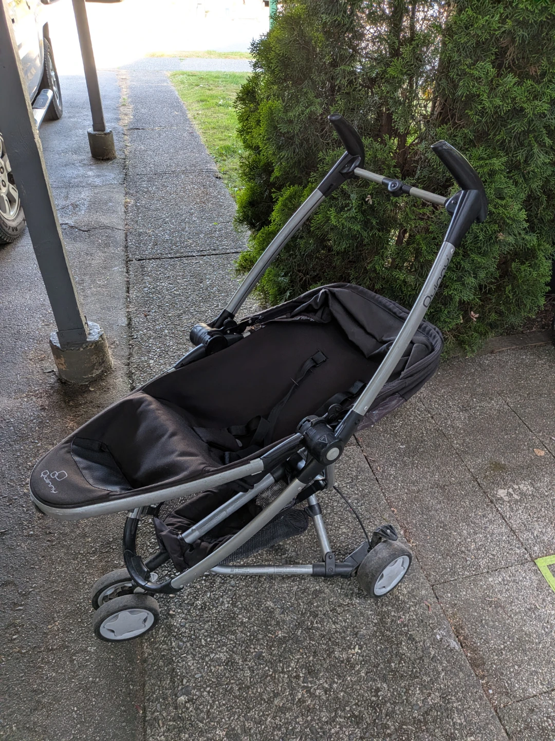 Quinny travel stroller with adapters for car seat - photo 2