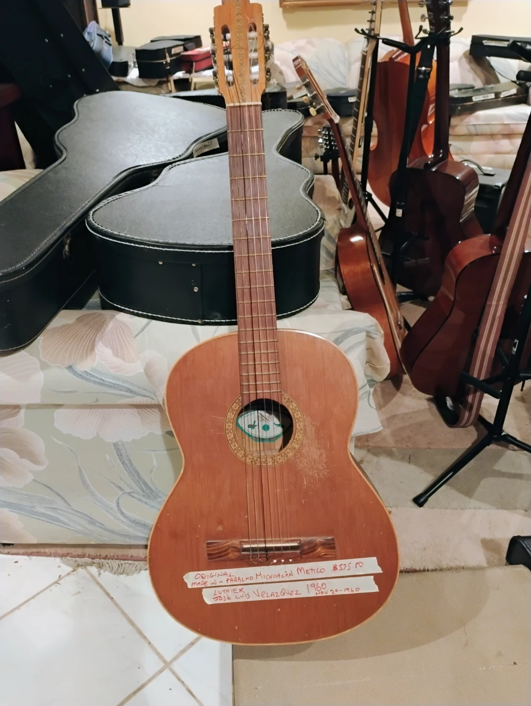 Paracho Guitarra de Paracho by Jose Luis Velazquez - 1960
