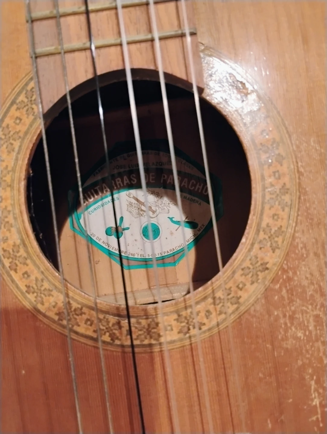 Paracho Guitarra de Paracho by Jose Luis Velazquez - 1960 - photo 3