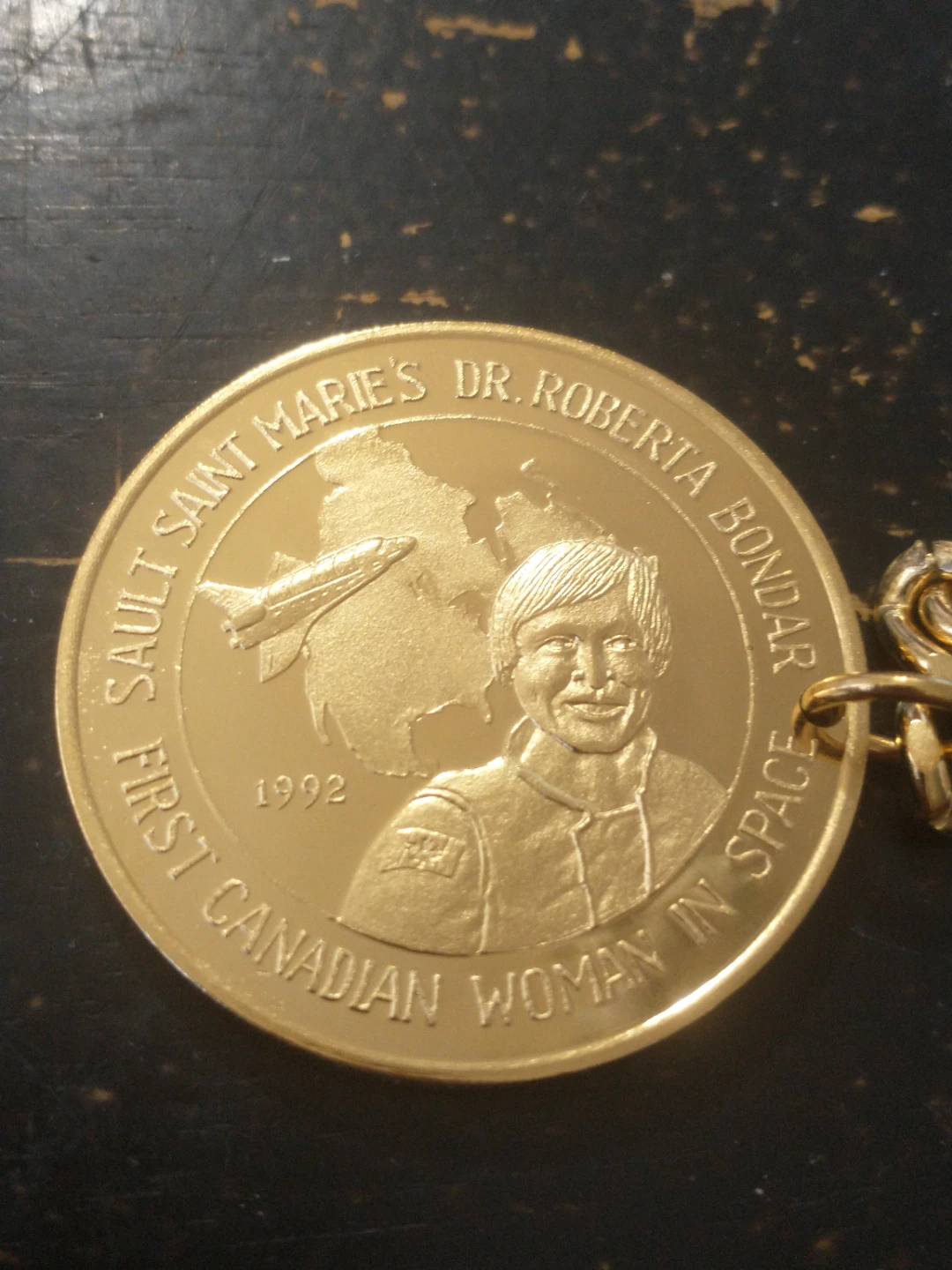 Canada 125th Anniversary Keychain Celebrating Roberta Bondar - photo 4