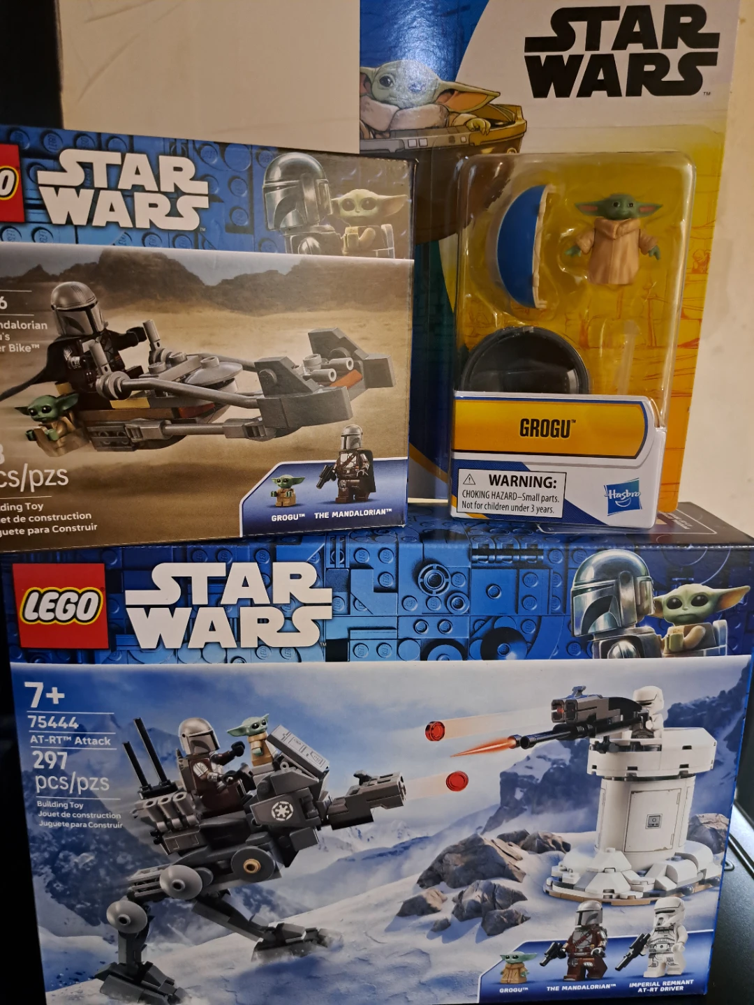 Star Wars Lego lot! Mandalorian/Grogu, 75436, 75444