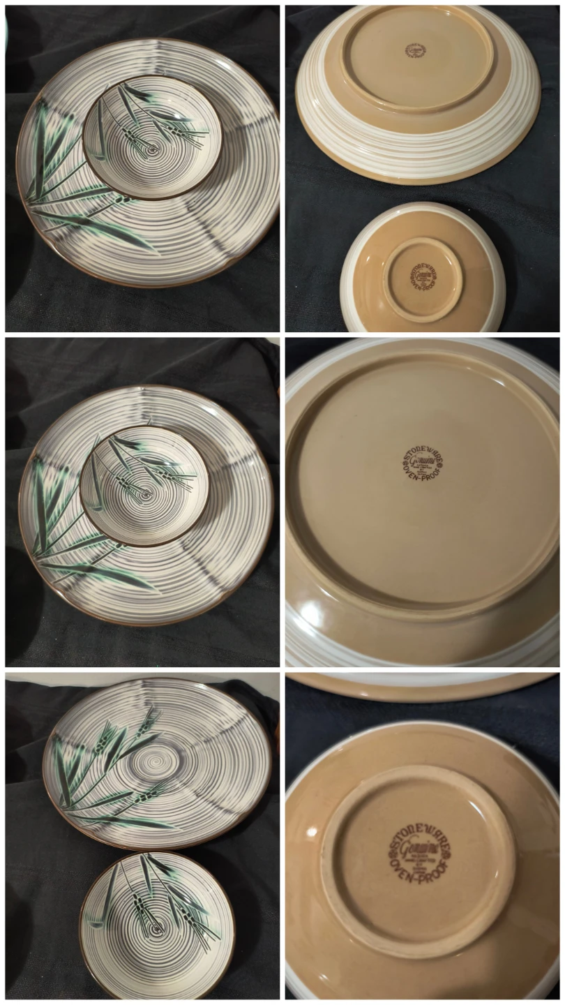 Stonehenge Genuine Oven Proof Platter and Bowl Set